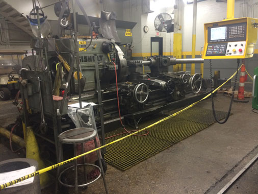 Remanufactured Gisholt 5L - Before